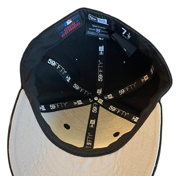 New Era 59Fitfty MLB Black White Minnesota Twins Fitted Cap Hat Low Profile - Picture 8 of 8